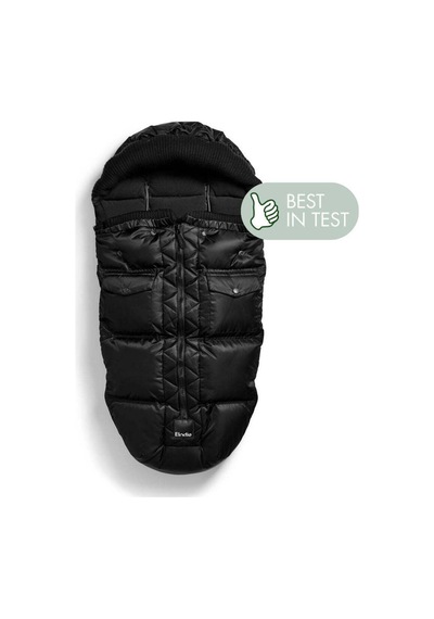 Bebek Arabası Ayak Tulumu Black