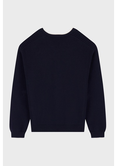 Armani Exchange Pamuk Karışımlı Regular Fit Bisiklet Yaka Kazak Erkek Kazak Xm003009 Af28775 Ub101 Lacivert Armani Exchange Pamuk Karışımlı Regular Fit Bisiklet Yaka Kazak Erkek Kazak Xm003009 Af28775 Ub101 Lacivert