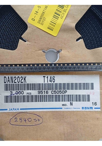 Dan202kt146 80v 0,3a Sot23 Diyot 143 Adet