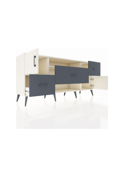 Hyperion Konsol 2 Raflı 3 Çekmeceli 2 Kapaklı 176x44x83 Aytaşı-aytaşı/antrasit Aytaşı/antrasit Hyperion Konsol 2 Raflı 3 Çekmeceli 2 Kapaklı 176x44x83 Aytaşı-aytaşı/antrasit Aytaşı/antrasit