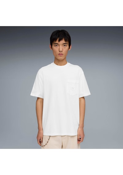Puma Select Essentıals Pocket Erkek Tişört 634729 02 Beyaz