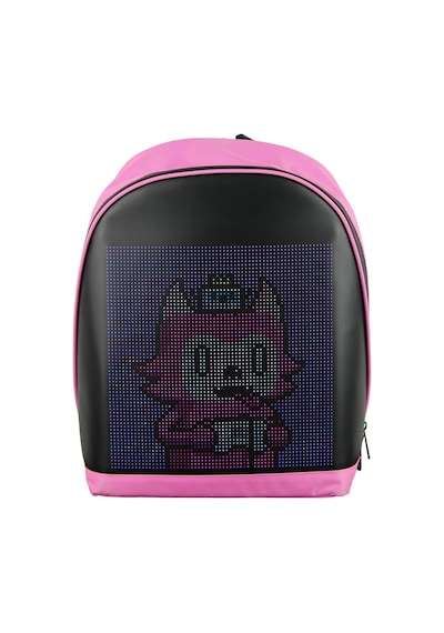 Funky Bag Led Ekranlı Akıllı Motorcu Sırt Çantası Pembe Diğer