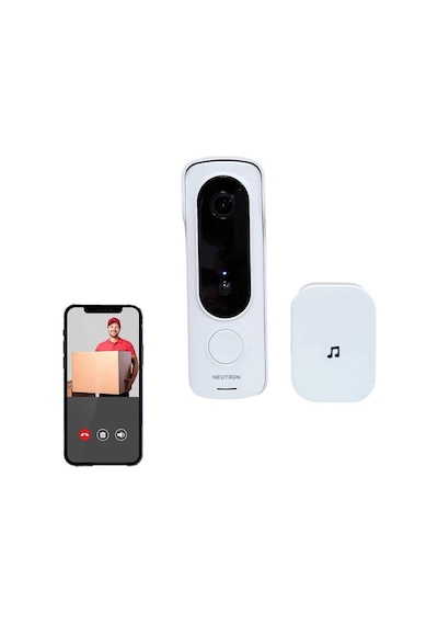 Ntl-sb-02mp Wifi Görüntülü Kapı Diyafonu Kapı Zili