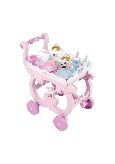 Smoby Disney Prenses Servis Arabası, Çay Ve Kahvaltı Oyun Seti 312502