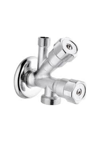 Cermix Kumlu Dual Çatallı Musluk 3/8" - 3/4
