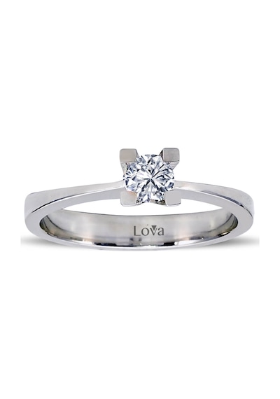 Lova H Renk 0,27 Karat Pırlanta Tektaş Yüzük - 1040014