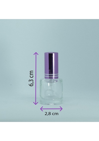 Boş Parfüm ve Kolonya Şişesi 7 ML 10 Adet Boş Cam Sarı Metal Sprey Şişe