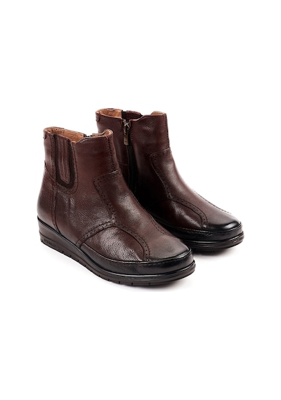 Forelli 25157 Kadın Comfort Bot - Kahverengi-kahverengi Kahverengi