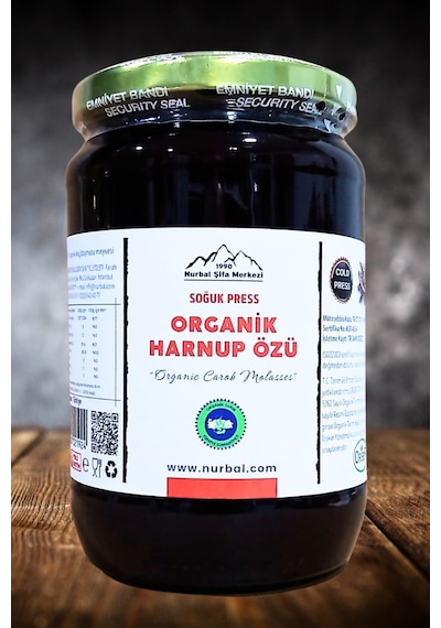 Nurbal Şifa Merkezi Organik Harnup Özü 900 G