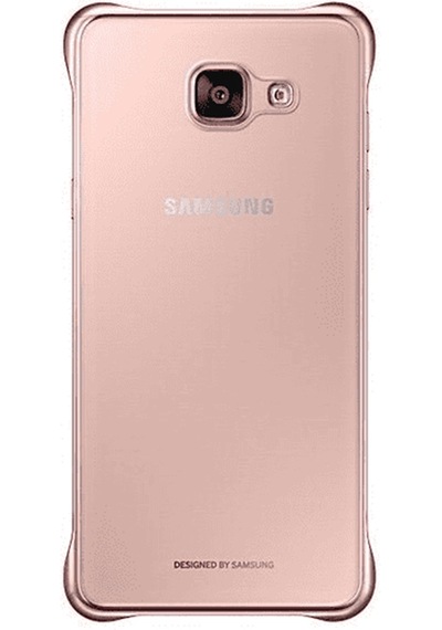 Galaxy A5 2016 A510f İle Uyumlu Clear Back Cover Kılıf Rose Gold Ef-qa510czegww