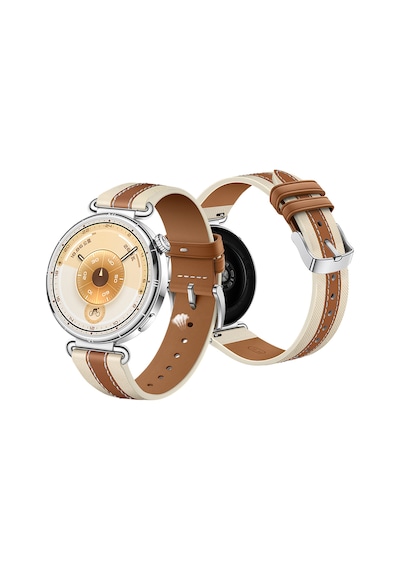 Huawei Watch Gt4 / Gt5 / Gt6 41 Mm / Gt5 Pro 42 Mm Uyumlu Yüksek Kalite Pu Deri Lansman Kordon
