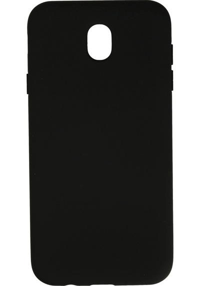 Samsung Galaxy J7 Pro / J730 Kılıf Nano İçi Kadife Silikon - Siyah