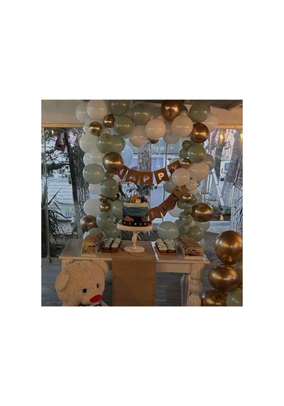 Pasta Sunum Tabağı Servis Standı Ahşap Doğum Günü Pasta Cupcake Standı Beyaz