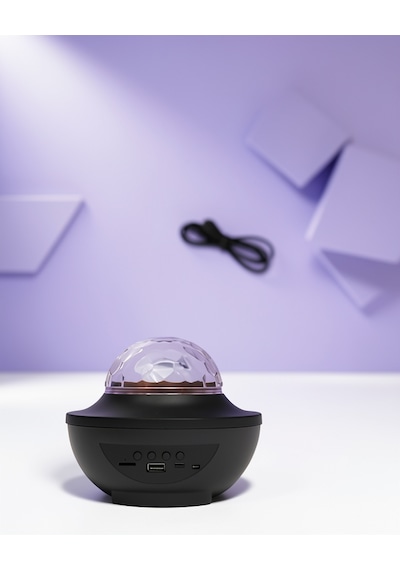 Projeksiyonlu Disko Topu Müzik Çalar Bluetooth 5.2 Diğer