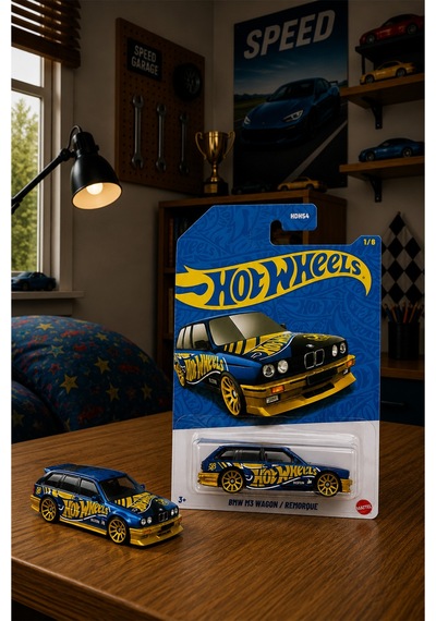 Hot Wheels Bmw M3 Wagon / Remorque Oyuncak Araba Çok Renkli