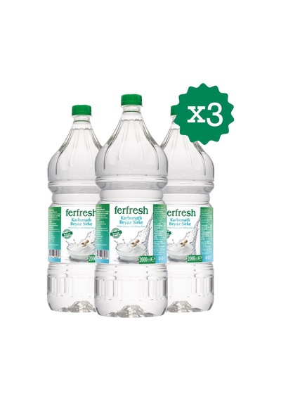 Ferfresh Beyaz Sirke 2 Lt Pet Karbonatlı X 3 Adet