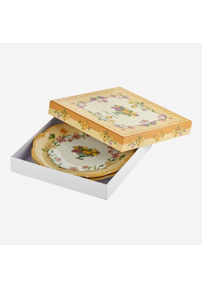 Turuncu Porselen Yemek Tabağı 26,5 Cm