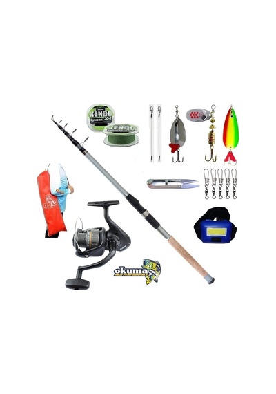 Revenger Rv-40 Remixon Carbo-x 300cm 60-120gr Turna Tele Spin Olta Takımı Seti