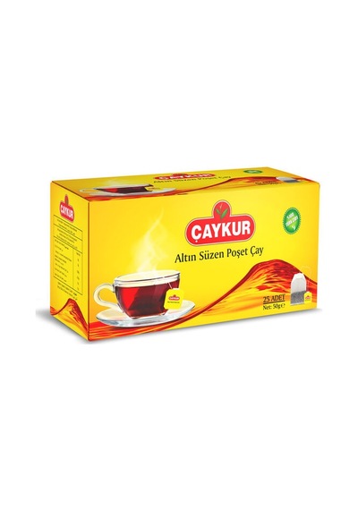 Çaykur Altın Süzen Poşet Çay 25'li