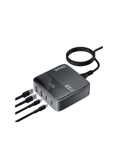 65w Gan Hızlı Şarj Adaptörü 2xusb Pd Qc3.0 2xtype-c Laptop