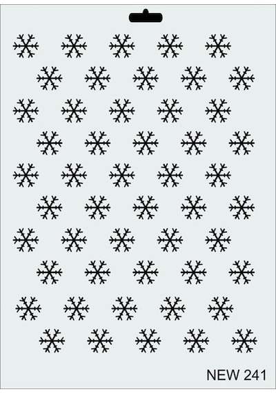 Rich Stencil Boyama Şablonu 25X35 Cm. New-241