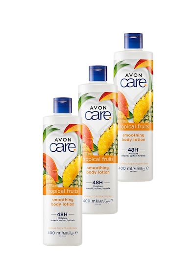 Avon Care Tropical Fruits Vücut Losyonu 3 x 400 ML