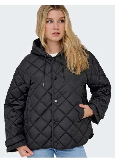 Only 15366264 Kadin Mont - Siyah