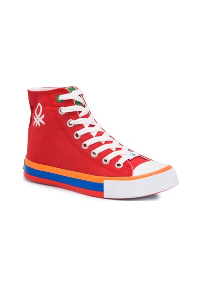 United Colors Of Benetton Bnt 21y 30189 Kırmızı Bayan Ayakkabı Bayan Spor Kırmızı