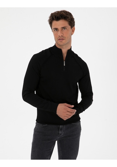 Pierre Cardin Erkek Siyah Kazak /triko 50315752-vr046 Siyah