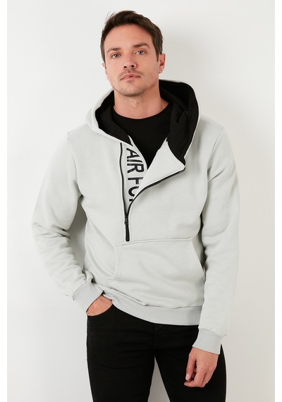 Buratti Erkek Sweat 575707 Açık Gri Açık Gri