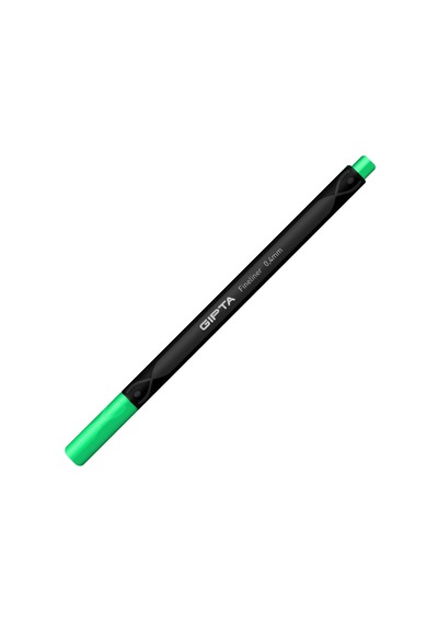 Gıpta 0.4 Mm Üçgen Yeşil Fınelıner Kalem