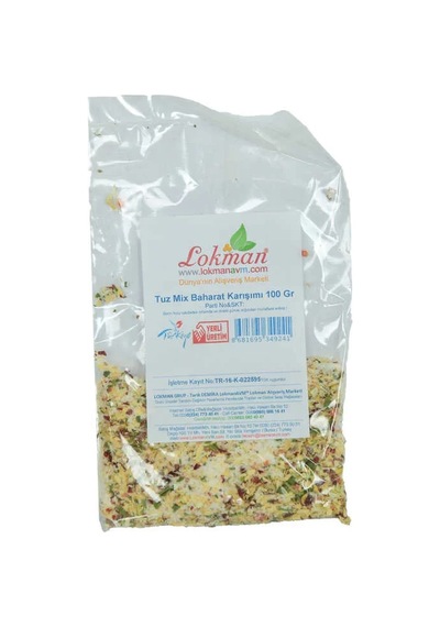 Tuz Mix Baharat Karışımı 100 Gr Paket