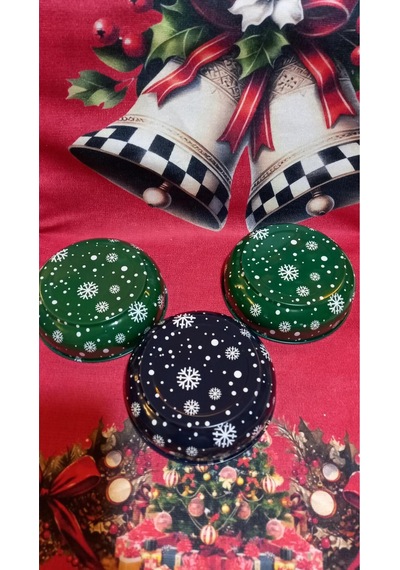 Çerezlik Yeniyıl 12 Cm 3 Lü Set Çok Renkli