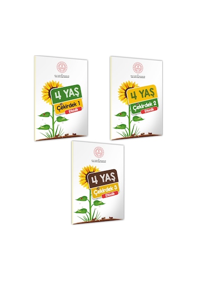 4 Yaş Okul Öncesi Meb Etkinlik Kitabı Çekirdek 3 Lü Set