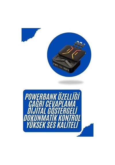 Gaming Bluetooth Kulaklık Dahili Powerbank Kablolu Düşük Gecikmeli Bluetooth 5.2