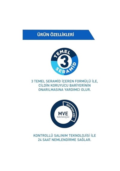 Nemlendirici Losyon Kuru Ciltler Seramid Ve Hyalüronik Asit İçerikli Yüz Vücut 236ml 3337875597210