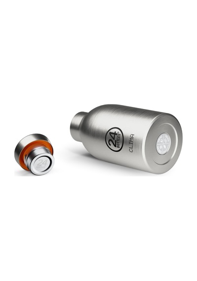 Clima Bottle Brushed Steel Paslanmaz Çelik Termos 330 Ml Gri