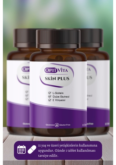 Optivita Skin Plus 30 Tablet Cilt Tırnak Saç Sağlığı Multivitamin