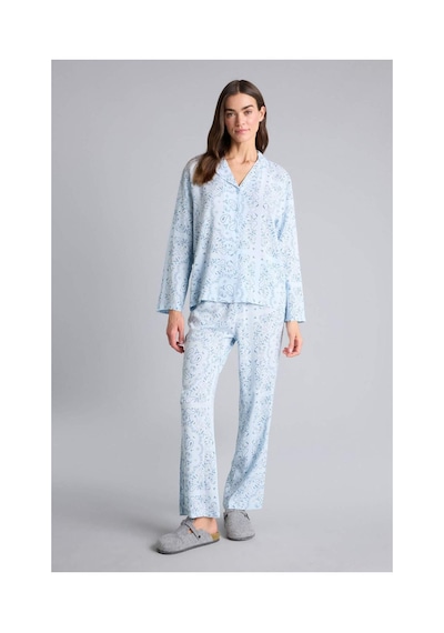 Defacto Desenli Pijama Takımı Üst Alt F9824AX26SP