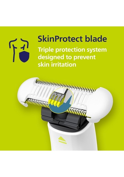 Philips Norelco Oneblade Unisex Samimi Kasık Ve Kişisel Vücut Bakım Ve Düzeltici, Qp1924/70