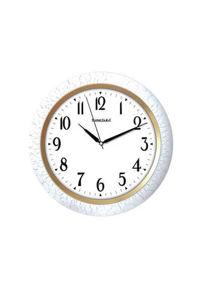 Time Gold Ahşap Görünümlü Duvar Saati 35 Cm Ahşap