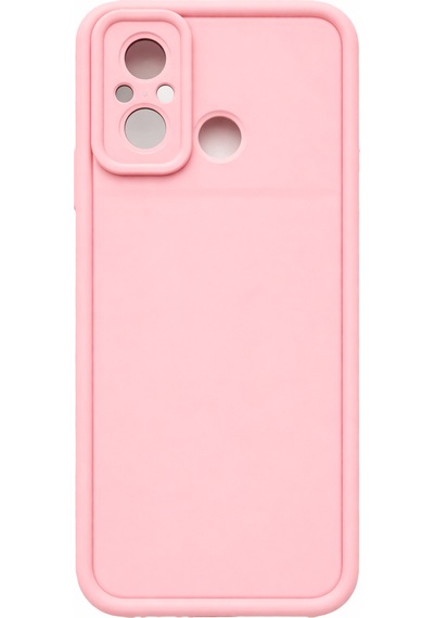 Mi Redmi 12c Ve Poco C55 Uyumlu Kamera Çıkıntılı Mat Silikon Telefon Kılıfı Pembe