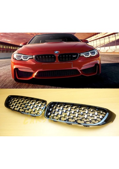 Bmw F33 2014-2019 Krom Daimond Ön Panjur