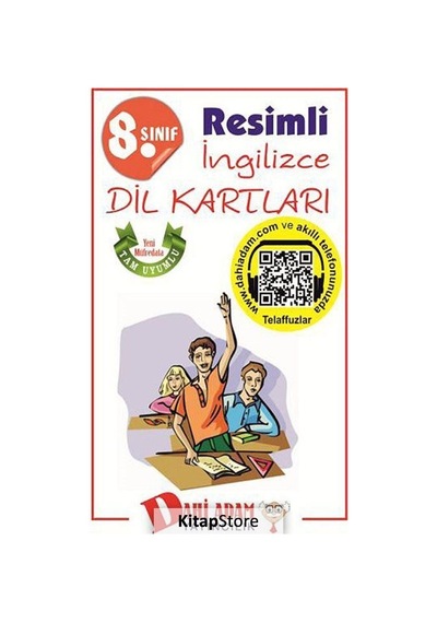 8. Sınıf Resimli Ingilizce Dil Kartları / Kolektif