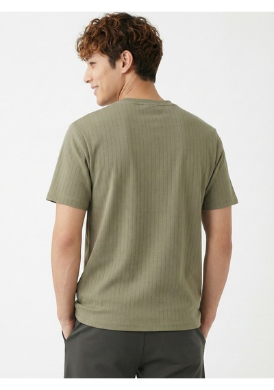 LOFT Regular Fit Erkek Tshirt K.kol Açık Haki