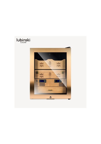 Lubinski Siyah - Gold Elektronik Puro Dolabı Ra-999 Lb-037