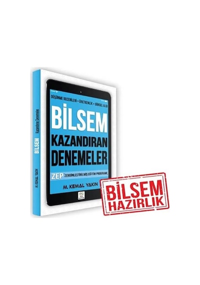 +7 Yaş Bilsem Genel Tarama Ve Mülakat Sınavlarına Hazırlık Kitabı