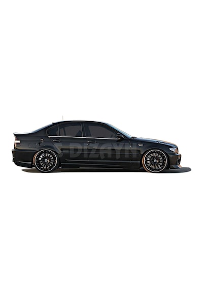 S-Dizayn Bmw 3 Serisi E46 Krom Cam Çıtası 4 Prç 1998-2005
