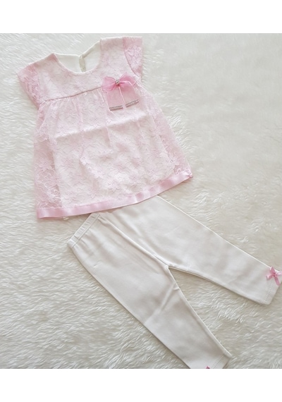 Candysbebe Kız Bebek Yazlık Takım