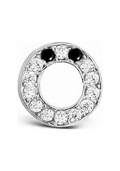 Argentum Concept - Ö Harfi Çivili Gümüş Tek Küpe - K083601